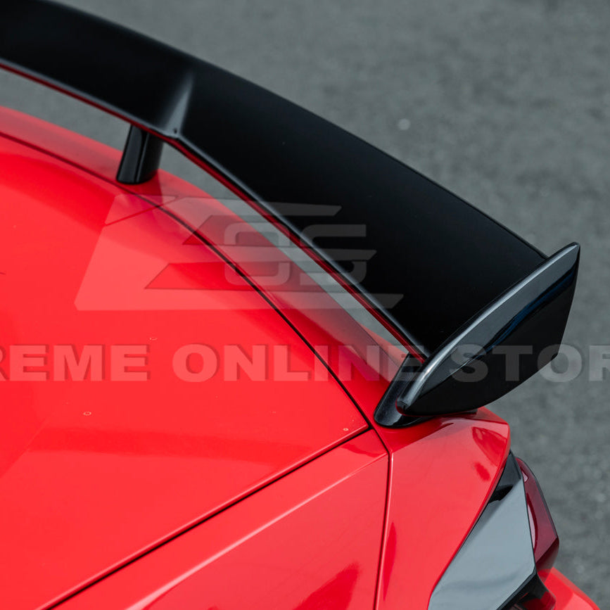 2020-Up Corvette C8 Z51 Facelifted Rear Trunk High Wing Spoiler image 52