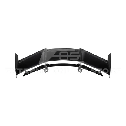 Corvette C8 ZR1 Style DRY CARBON FIBER Rear High Wing Spoiler Bracket image 80