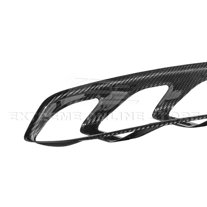 2015-17 Ford Mustang DRY CARBON FIBER Rear Tail Light Trim Bezel Cover Pair image 17