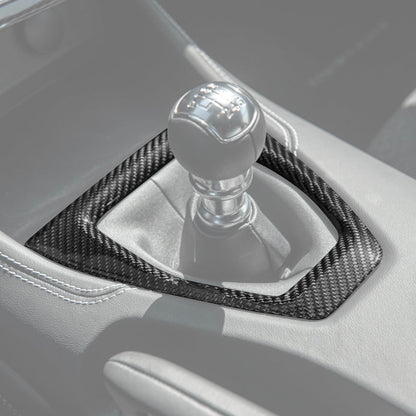 2024-Up Mustang DRY CARBON FIBER Gear Shift Panel Cover image 20