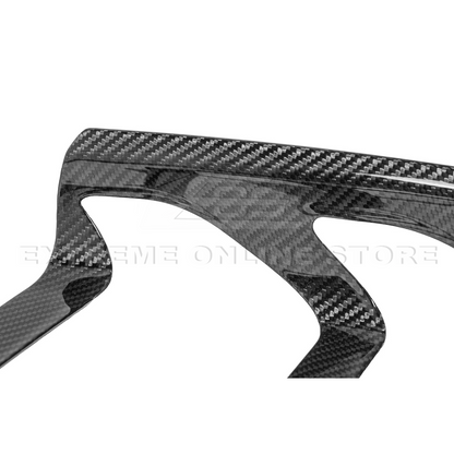 2015-17 Ford Mustang DRY CARBON FIBER Rear Tail Light Trim Bezel Cover Pair image 20