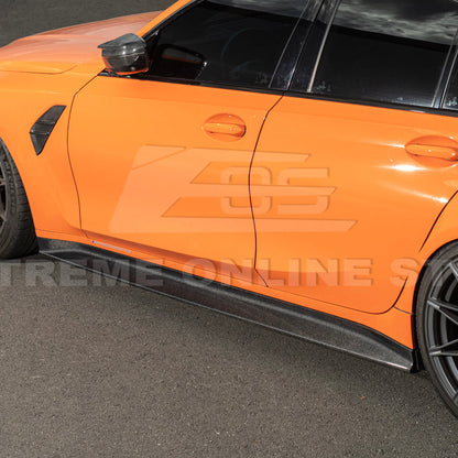 2021-Up BMW G80 M3 | 3D Style Add-On Side Skirts Panel Extension image 14
