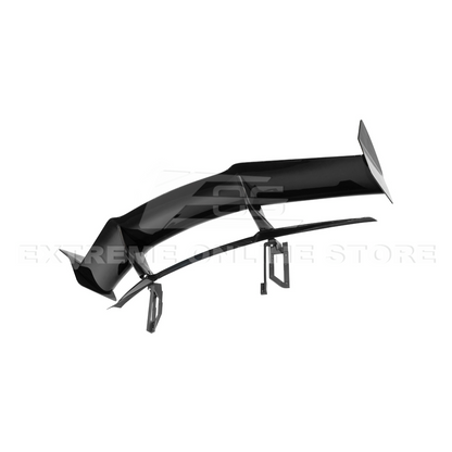 Corvette C8 ZR1 Style DRY CARBON FIBER Rear High Wing Spoiler Bracket image 81