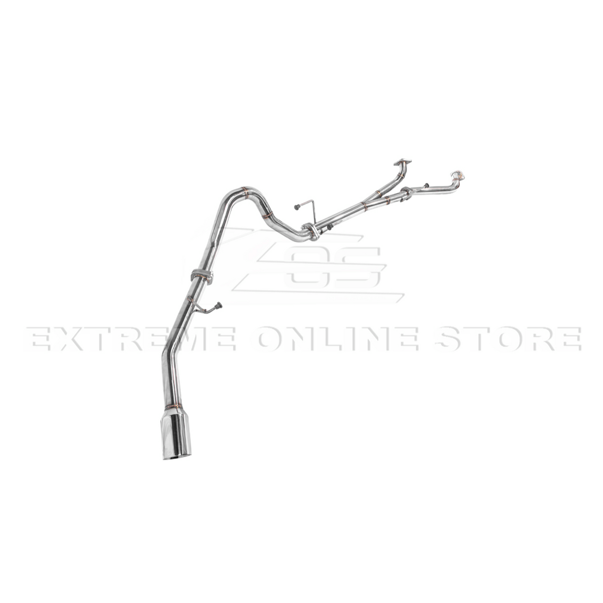 1998-07 Toyota Land Cruiser LX470 | T304 Stainless Steel Cat Back Exhaust Kit image 15