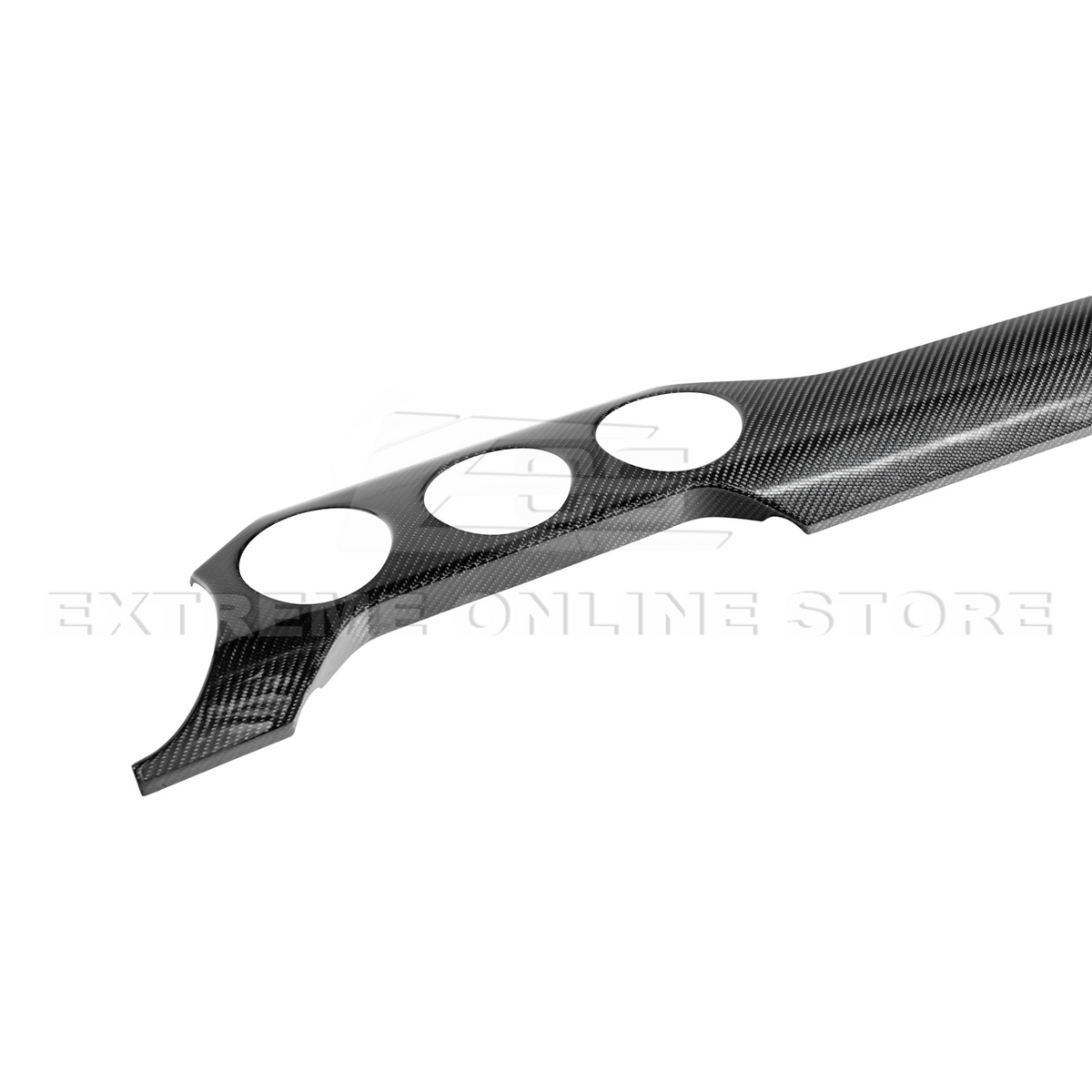 2015-23 Ford Mustang 3 AC DRY CARBON FIBER Dashboard Panel Trim image 16