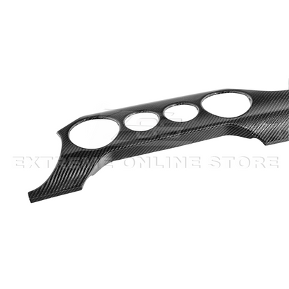 2015-23 Ford Mustang DRY CARBON FIBER Instrument Dashboard Panel Trim image 19