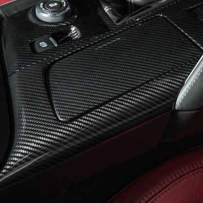 Corvette C7 | Carbon Fiber Center Console Bezel Cup Holder Trim Panel image 11