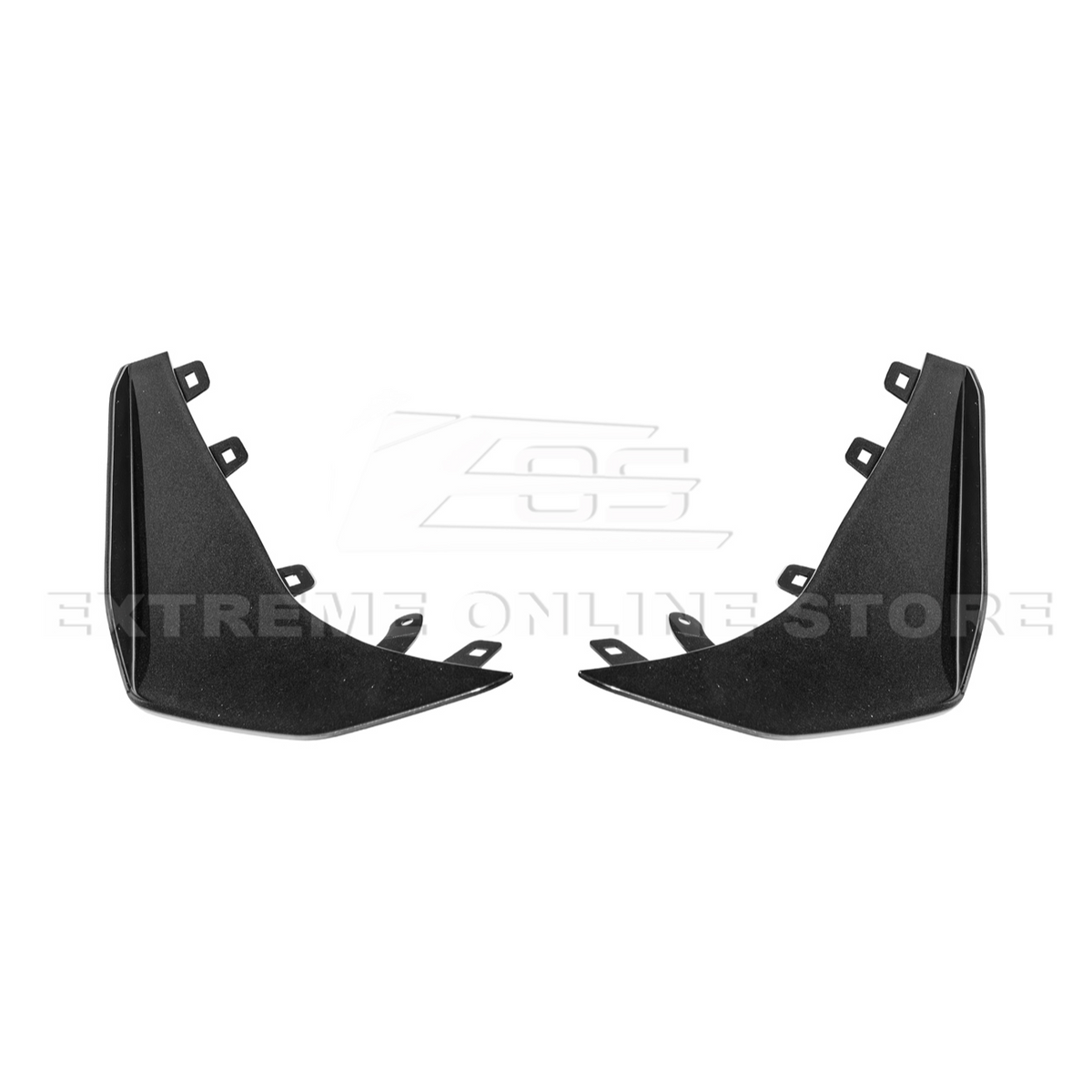 Chevrolet Corvette C8 Z06 / E-Ray DRY CARBON FIBER Front Side Canards image 18