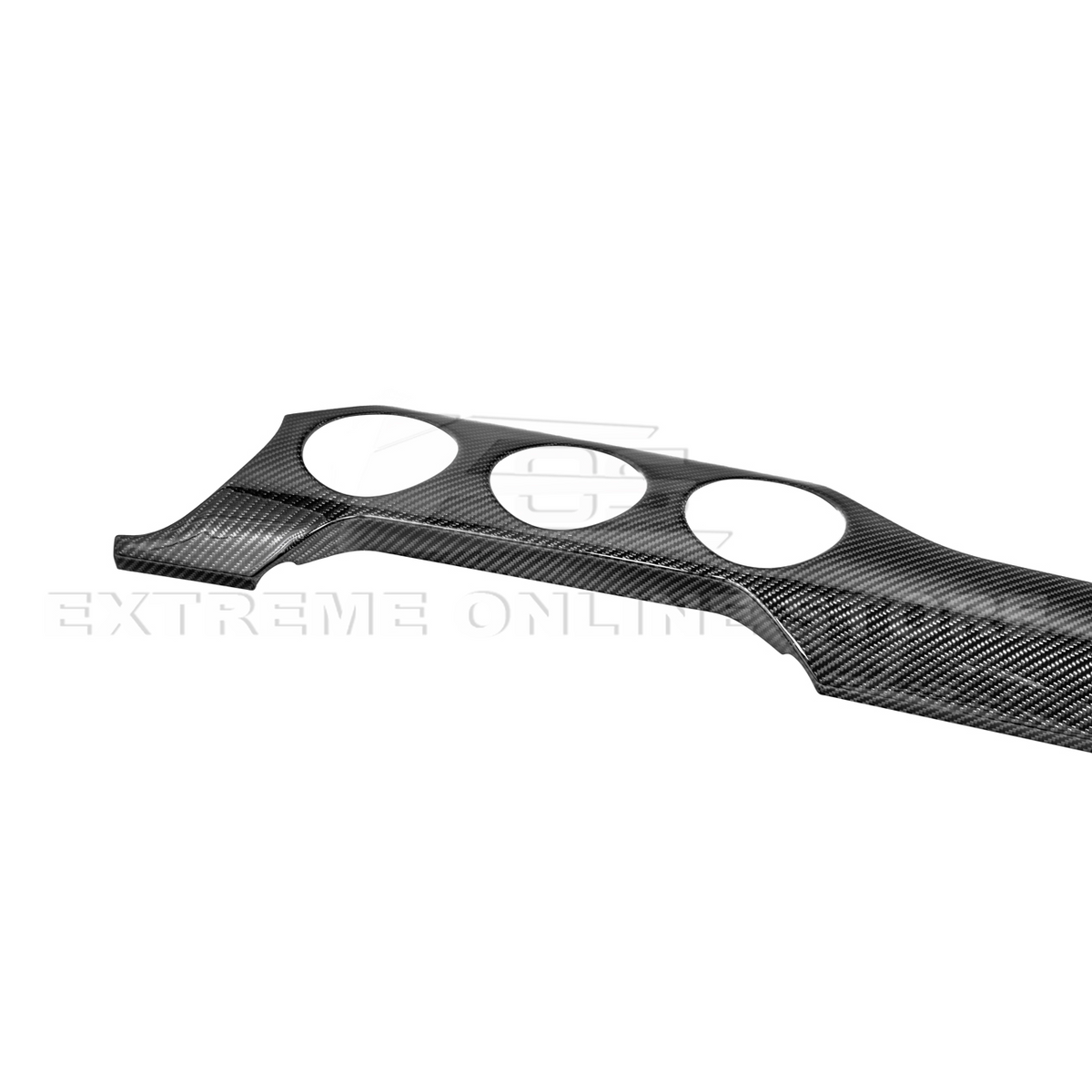 2015-23 Ford Mustang 3 AC DRY CARBON FIBER Dashboard Panel Trim image 17