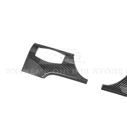 2015-23 Ford Mustang 3 AC DRY CARBON FIBER Dashboard Panel Trim image 14