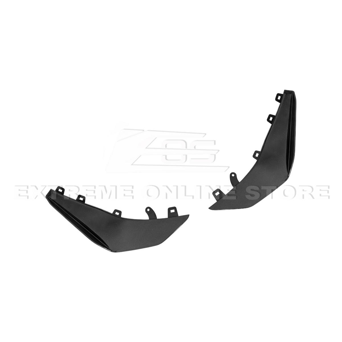 Chevrolet Corvette C8 Z06 / E-Ray DRY CARBON FIBER Front Side Canards image 19