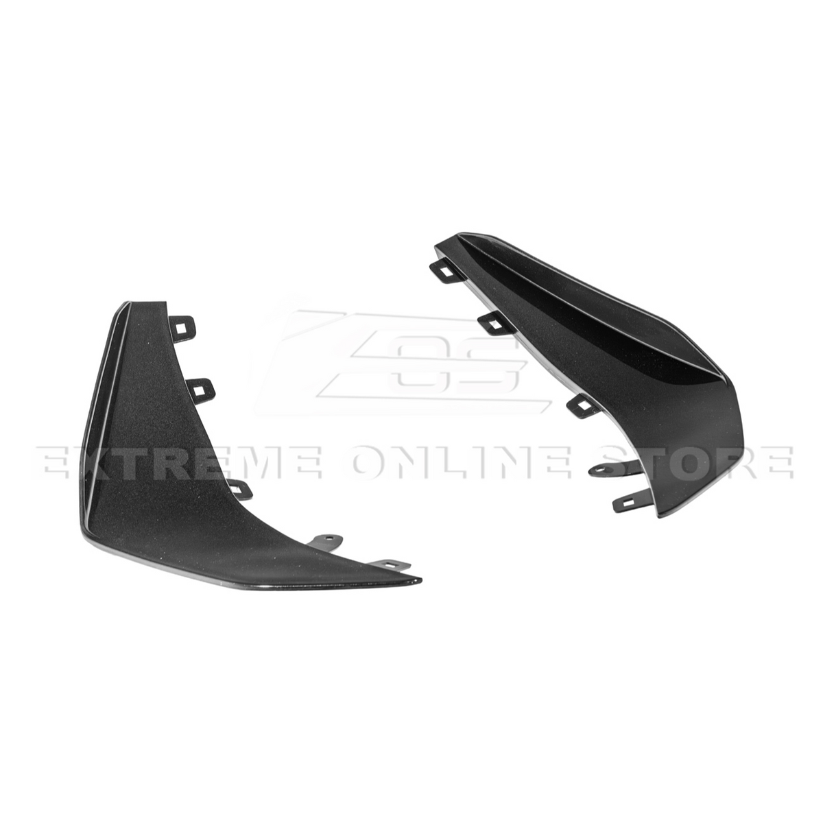 Chevrolet Corvette C8 Z06 / E-Ray DRY CARBON FIBER Front Side Canards image 17
