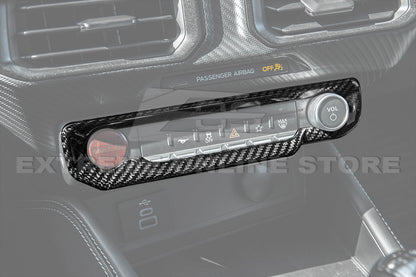 2024+ Ford Mustang DRY CARBON FIBER AC Control Panel Cover image 7