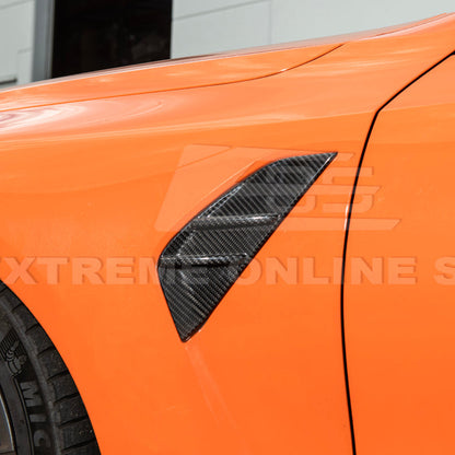 2021-Up BMW G80 M3 Factory Replacement Side Fender Vent Covers image 12