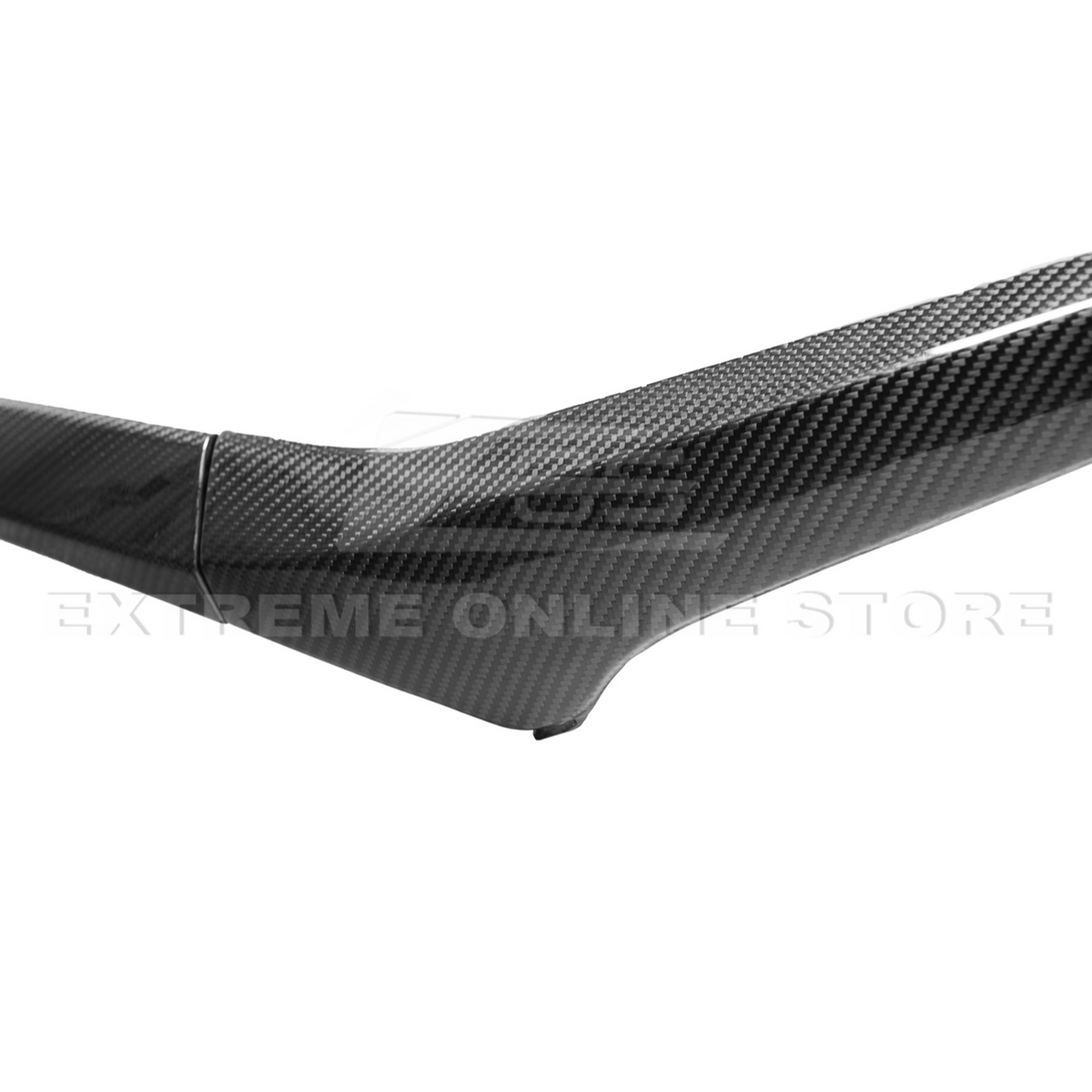 Corvette C8 Z06 DRY CARBON FIBER Replacement Side Door Garnish image 17