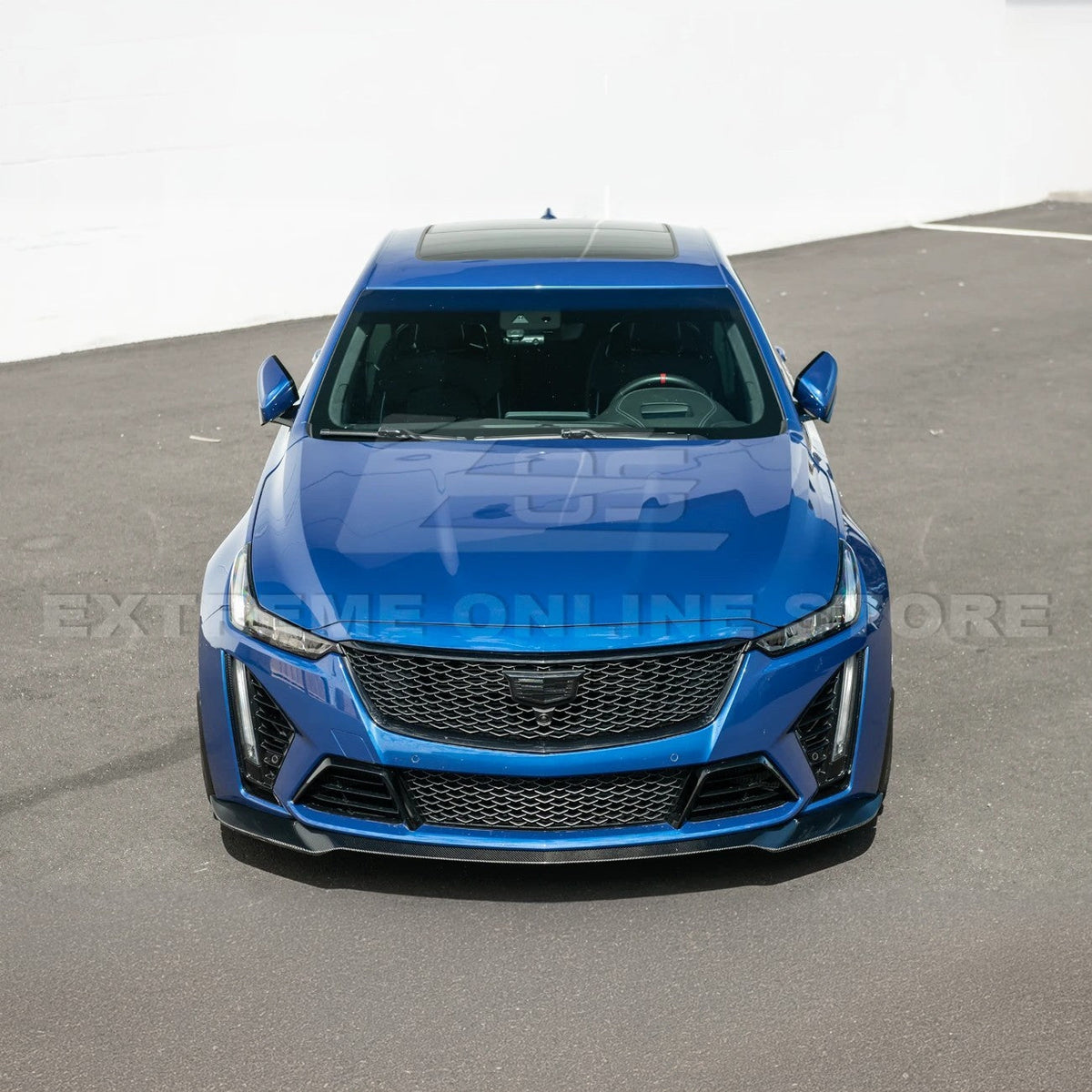 2020-24 Cadillac CT5-V Blackwing Front Lip Splitter & Winglets image 6