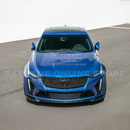 2020-24 Cadillac CT5-V Blackwing Front Lip Splitter & Winglets image 6