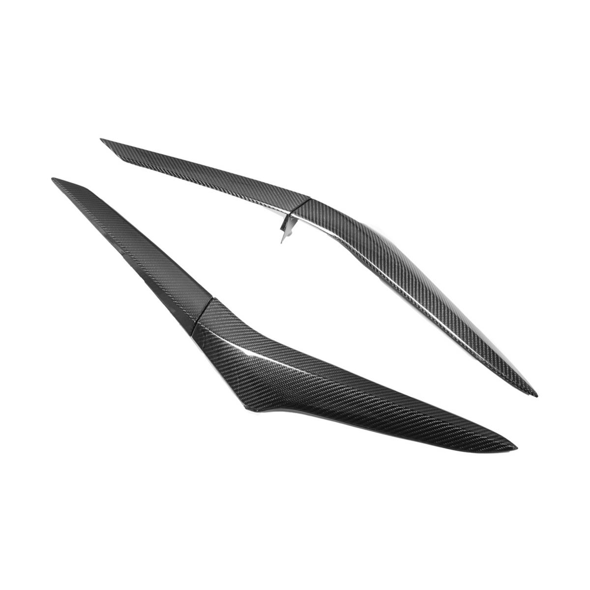 Corvette C8 Z06 DRY CARBON FIBER Replacement Side Door Garnish image 2