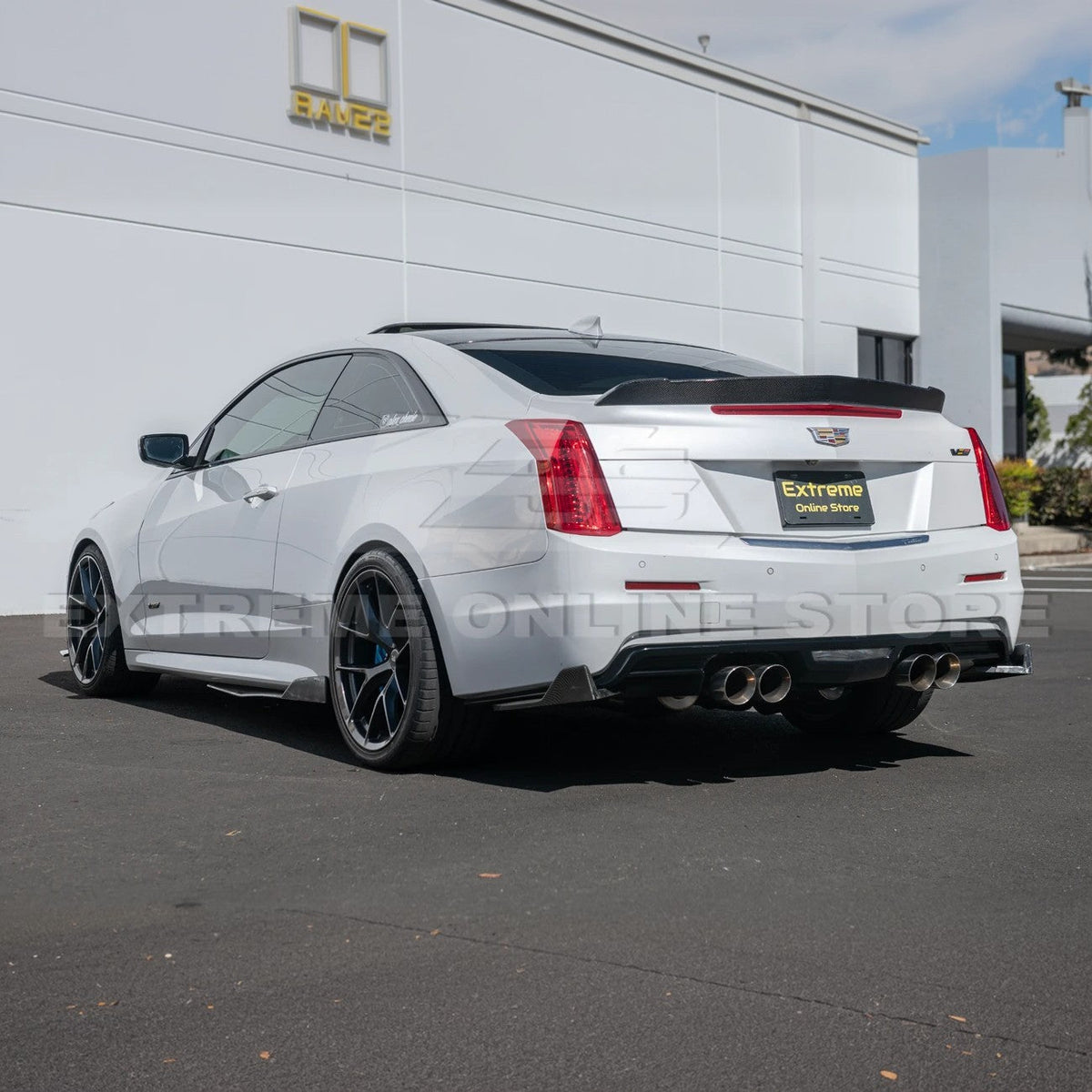 2016-19 ATS-V Coupe Rear Trunk Lid Wing Spoiler image 7