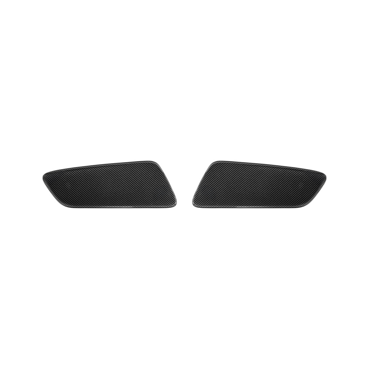 2015-23 Ford Mustang DRY CARBON FIBER Rear Seat Decorative Board Cover image 1