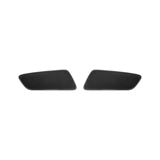 2015-23 Ford Mustang DRY CARBON FIBER Rear Seat Decorative Board Cover image 1