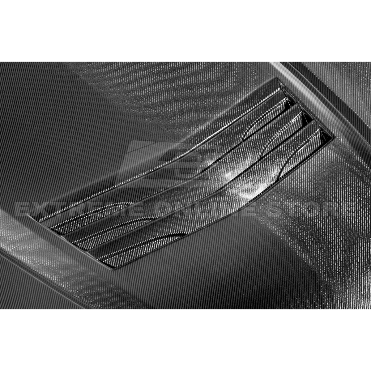 2020-Up Cadillac CT5 V | Blackwing CARBON FIBER Front Bumper Hood Vented Cover image 35