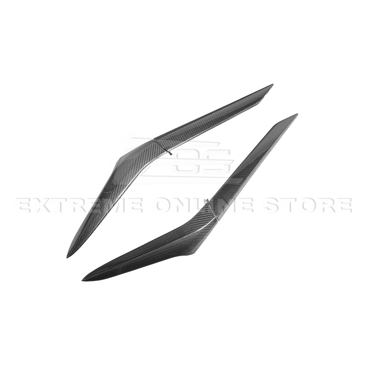 Corvette C8 Z06 DRY CARBON FIBER Replacement Side Door Garnish image 15