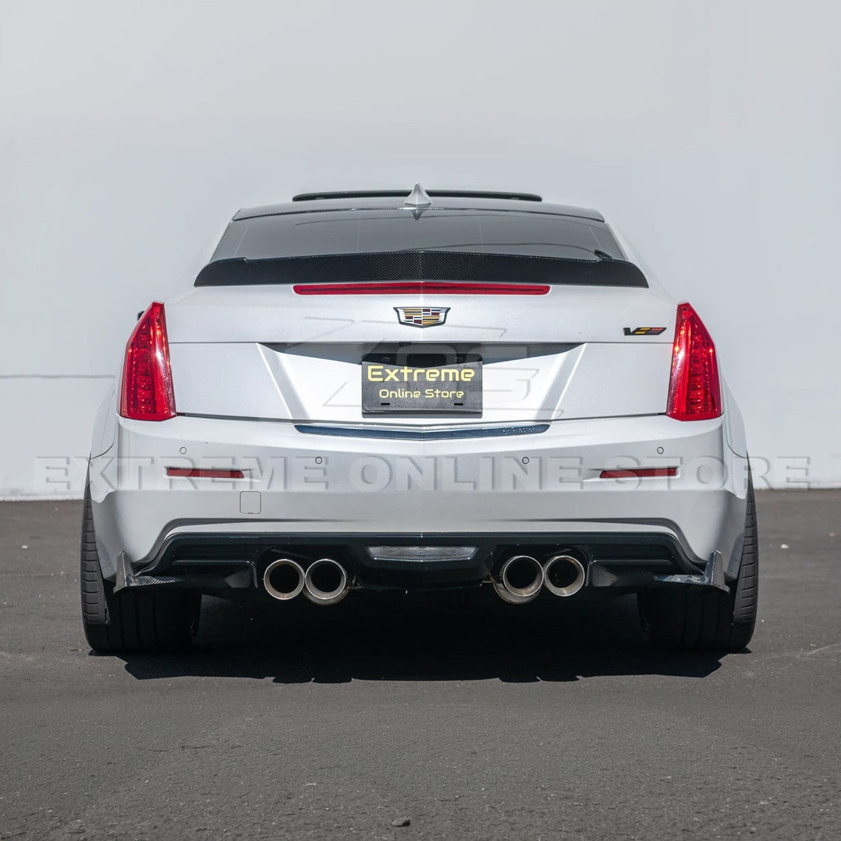 2016-19 ATS-V Coupe Rear Trunk Lid Wing Spoiler image 5