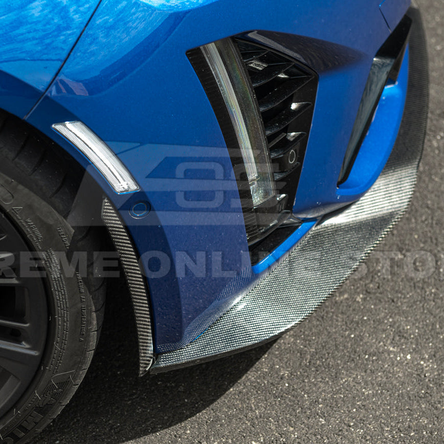 2020-24 Cadillac CT5-V Blackwing Front Lip Splitter & Winglets image 13