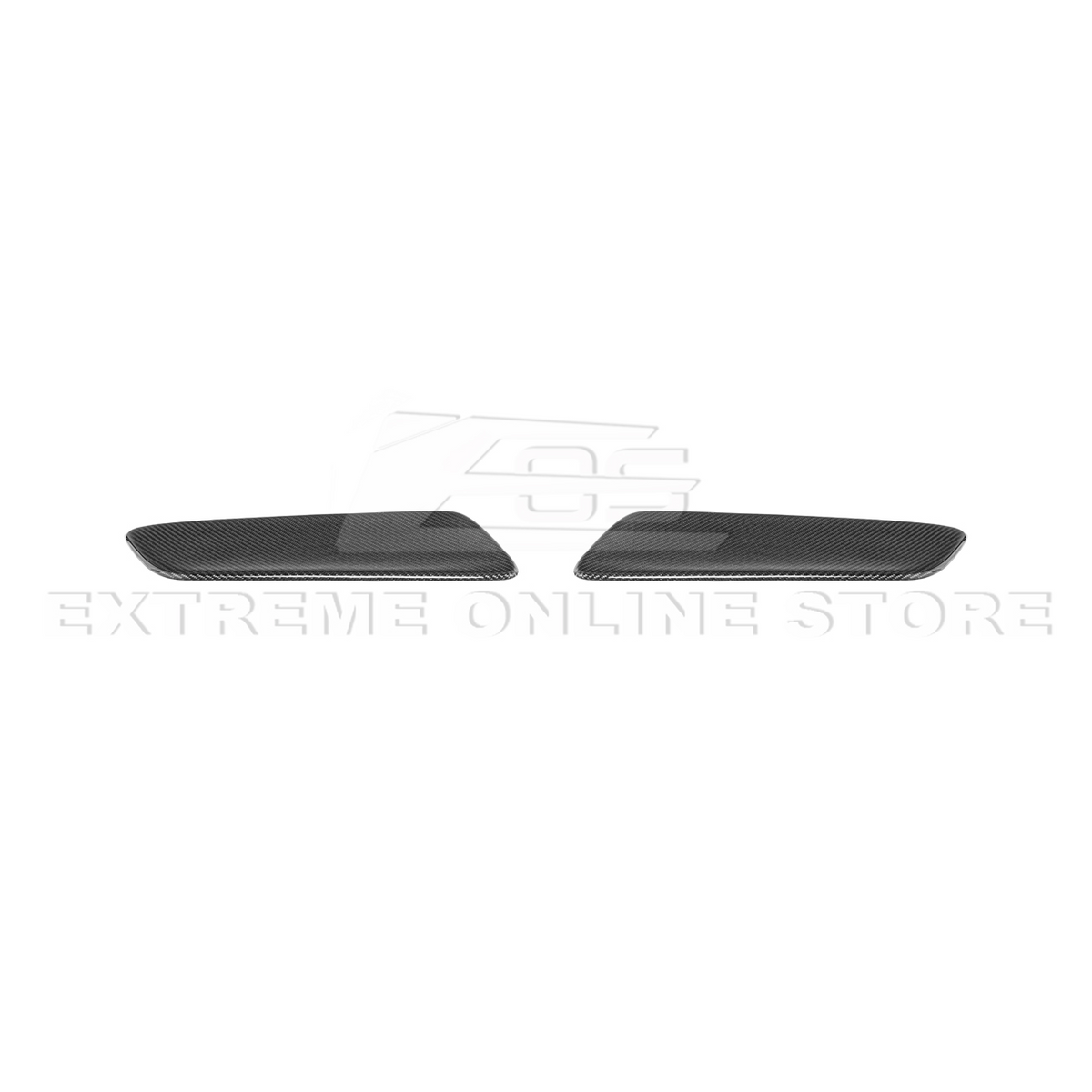 2015-23 Ford Mustang DRY CARBON FIBER Rear Seat Decorative Board Cover image 14