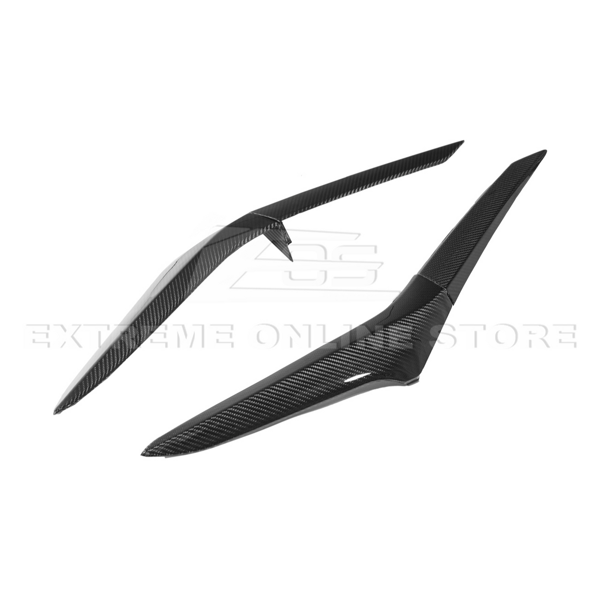 Corvette C8 Z06 DRY CARBON FIBER Replacement Side Door Garnish image 16