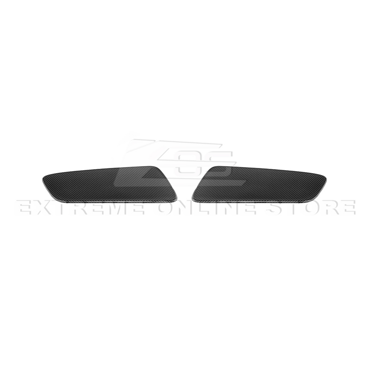 2015-23 Ford Mustang DRY CARBON FIBER Rear Seat Decorative Board Cover image 15