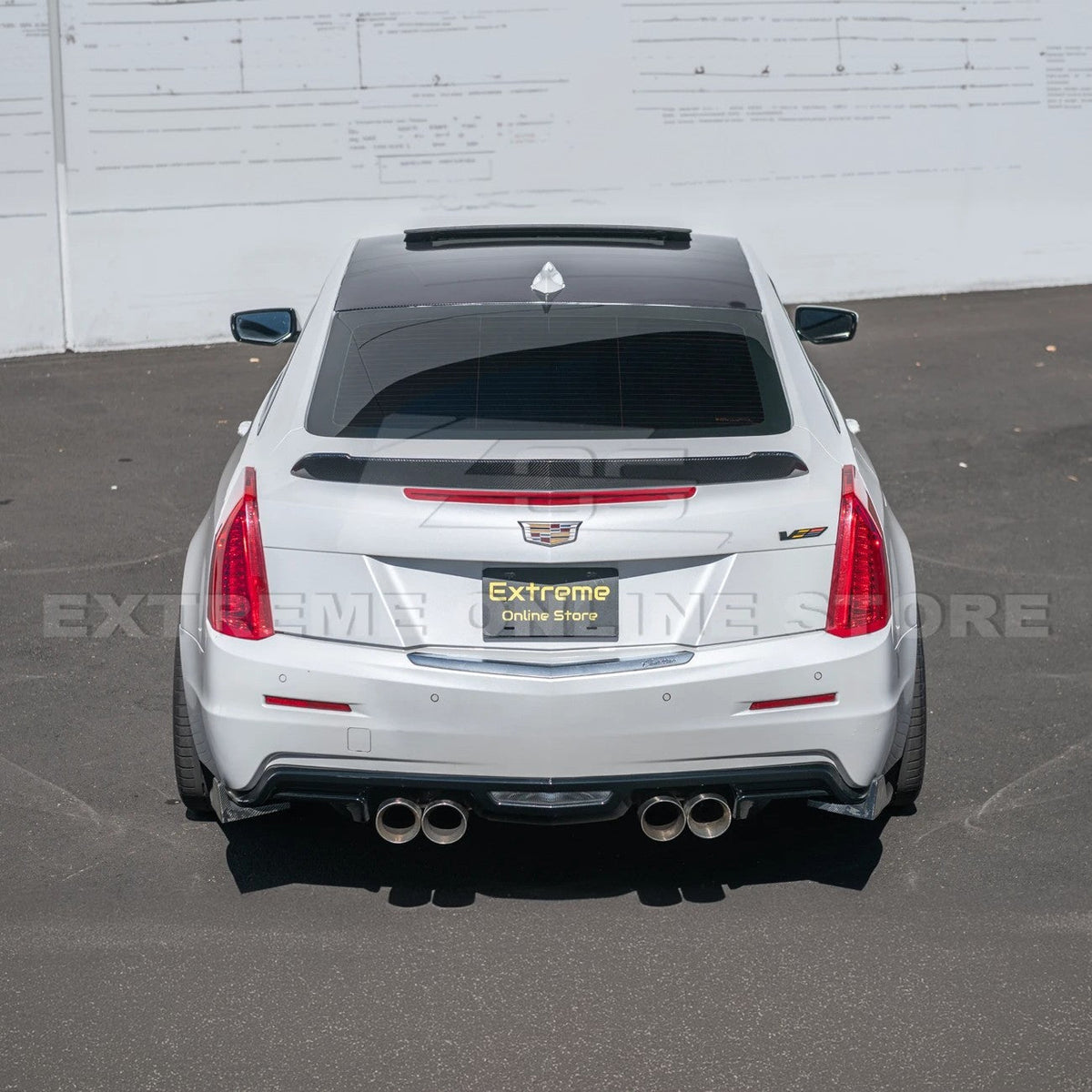2016-19 ATS-V Coupe Rear Trunk Lid Wing Spoiler image 6