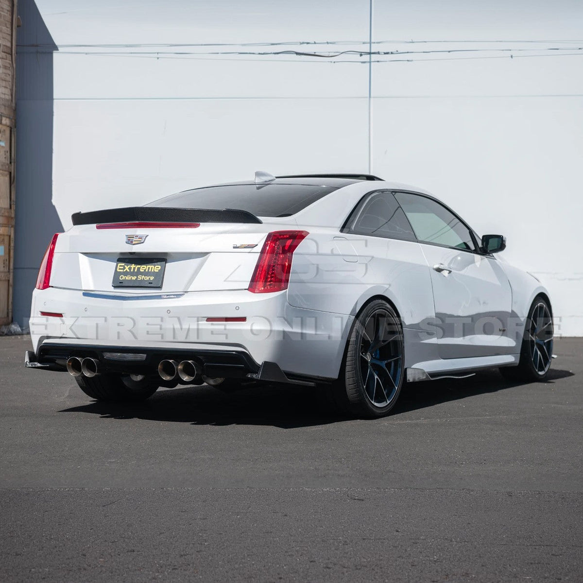 2016-19 ATS-V Coupe Rear Trunk Lid Wing Spoiler image 3