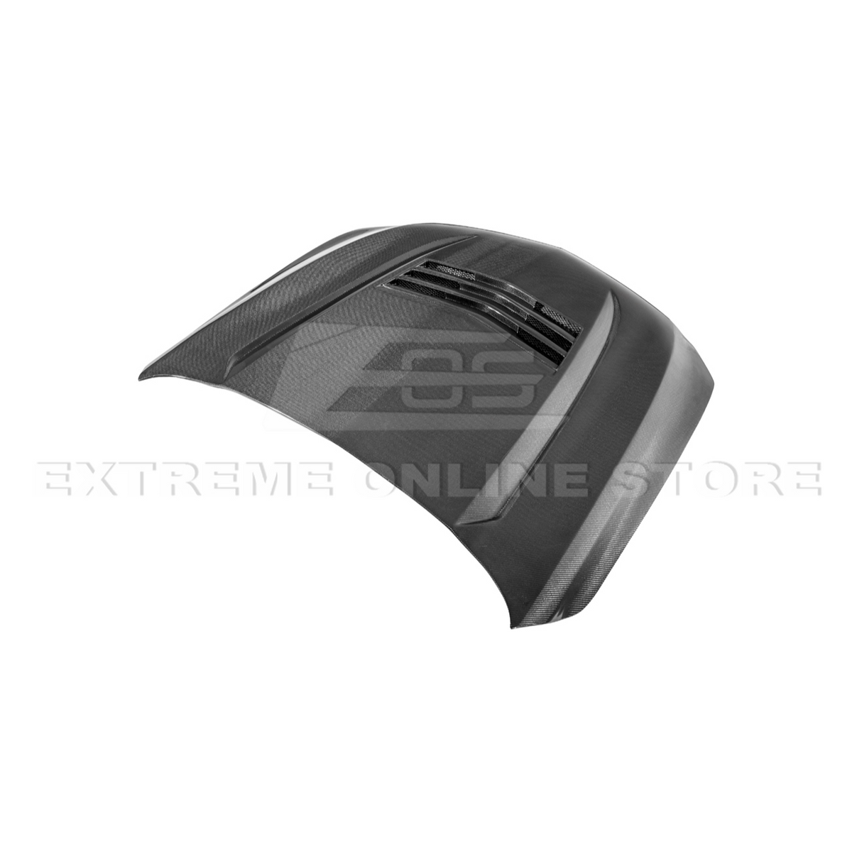 2020-Up Cadillac CT5 V | Blackwing CARBON FIBER Front Bumper Hood Vented Cover image 29