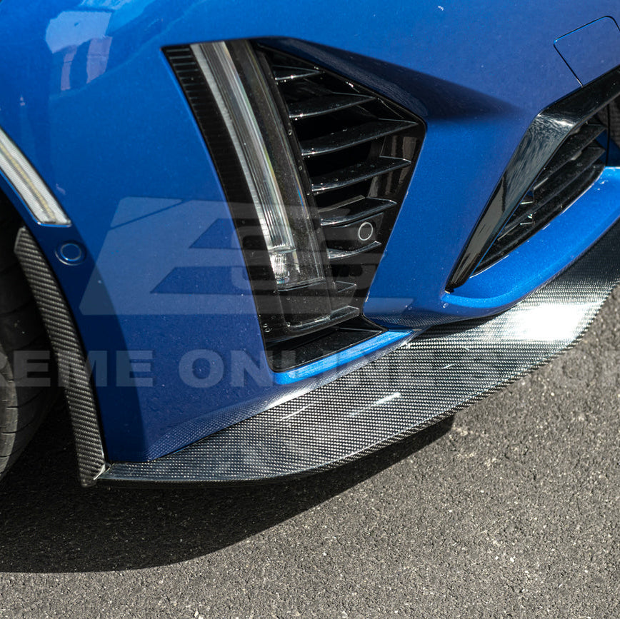 2020-24 Cadillac CT5-V Blackwing Front Lip Splitter & Winglets image 14
