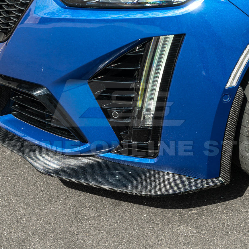 2020-24 Cadillac CT5-V Blackwing Front Lip Splitter & Winglets image 18
