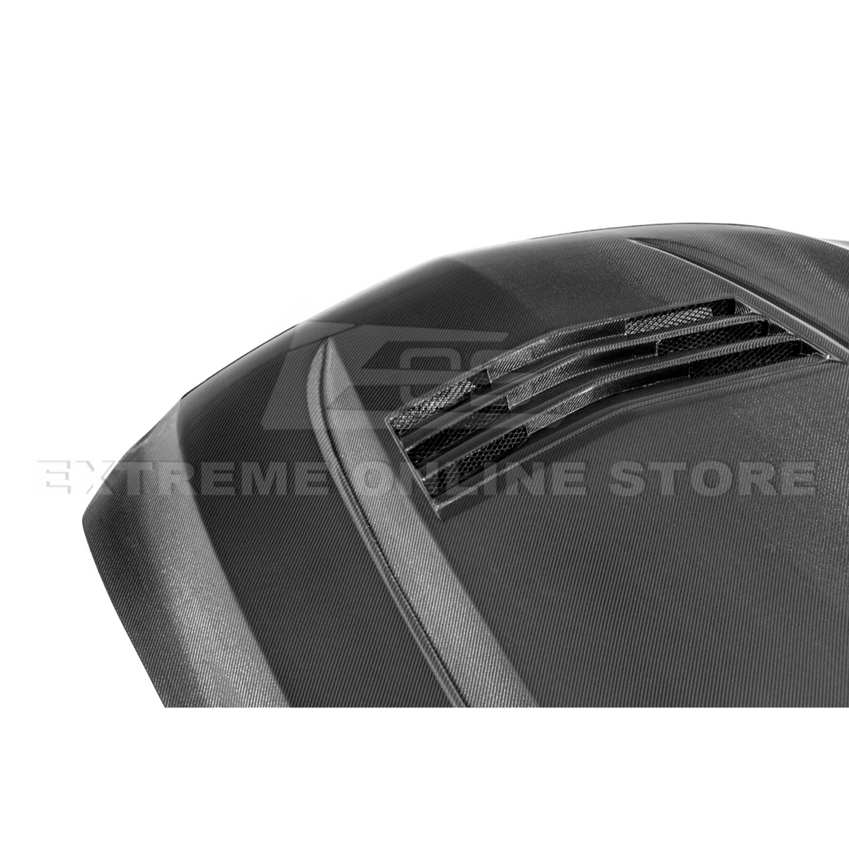 2020-Up Cadillac CT5 V | Blackwing CARBON FIBER Front Bumper Hood Vented Cover image 31