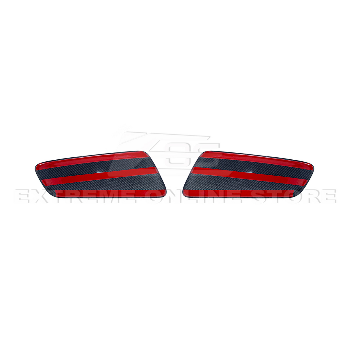 2015-23 Ford Mustang DRY CARBON FIBER Rear Seat Decorative Board Cover image 16