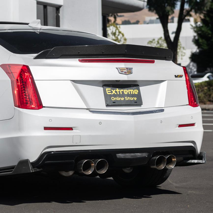 2016-19 ATS-V Coupe Rear Wing Wickerbill Spoiler image 2