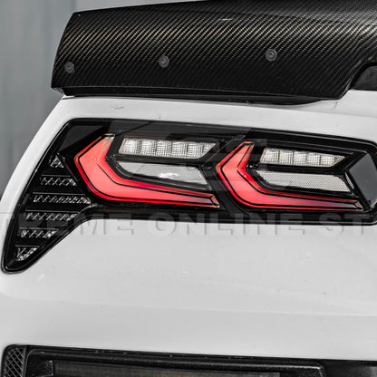 2014-19 Corvette C7 Smoke / Clear Lens Rear Taillight image 31