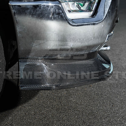 2021-Up Ford F-150 EOS Performance CARBON FIBER 2Pcs Front Bumper Lip Splitter image 12
