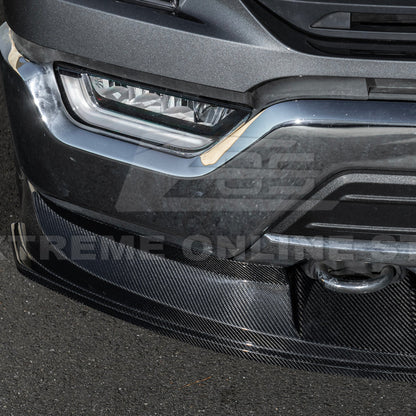 2021-Up Ford F-150 EOS Performance CARBON FIBER 2Pcs Front Bumper Lip Splitter image 14