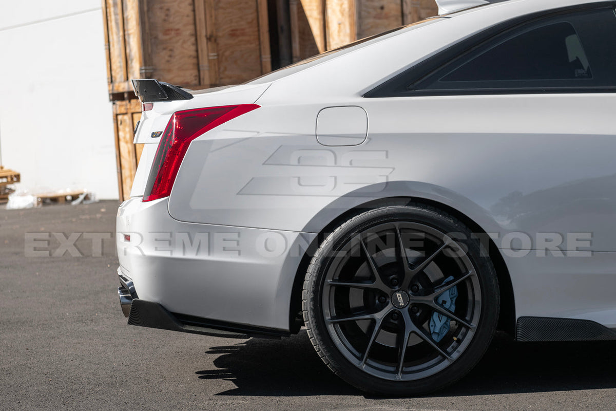 2016-19 ATS-V Coupe Rear Wing Wickerbill Spoiler image 7