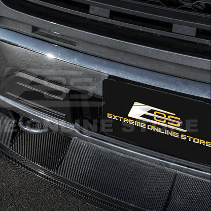 2021-Up Ford F-150 EOS Performance CARBON FIBER 2Pcs Front Bumper Lip Splitter image 16