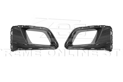 2019-24 Camaro ZL1 1LE Dry Cabon Fiber Front Air Duct Bezels & Canard Dive Planes image 15