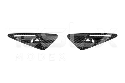 2020-23Tesla Model 3 20-24 Y Carbon Fiber Exterior All Inclusive Camera Covers image 12