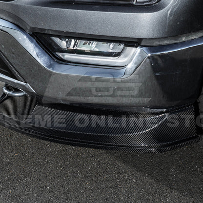 2021-Up Ford F-150 EOS Performance CARBON FIBER 2Pcs Front Bumper Lip Splitter image 19