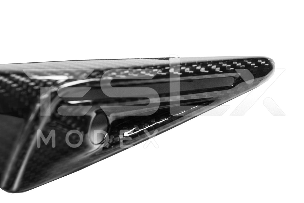 2020-23Tesla Model 3 20-24 Y Carbon Fiber Exterior All Inclusive Camera Covers image 16