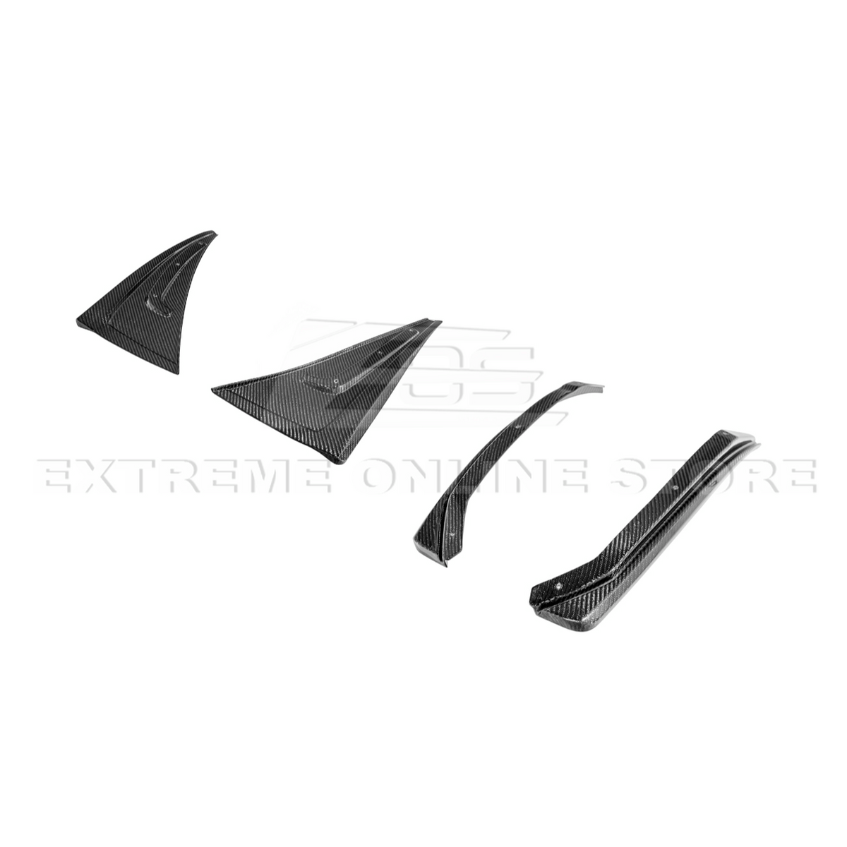 2016-24 Camaro Extended Front Rear Splash Guards image 69